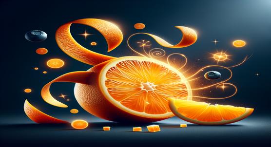 Antioxidant Benefits in Orange Peel Extracts