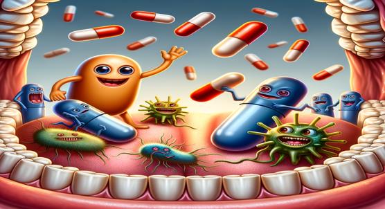 Safe and Helpful Bacteria Fighting Mouth Germs and Drug Resistance
