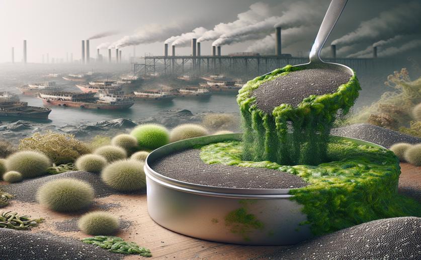 Creating a Chia and Algae-Based Material to Clean Up Pollutants
