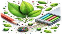Green-Made Magnetic Particles with Guava Leaf Enzyme for Cleaning Dyes