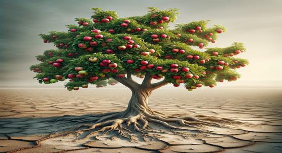 Apple Gene Helps Plants Survive Drought and Salt Stress
