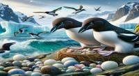 How Male and Female Little Auks Forage Differently Before Nesting