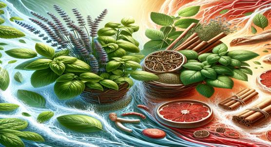 Exploring How Two Herbs Improve Blood Flow by Inhibiting Fat Conversion