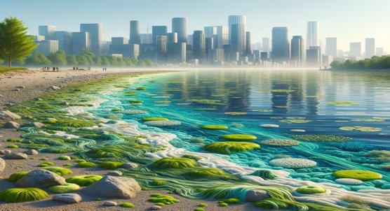 Urban Coast Algae: Changes in Type, Amount, and Nitrogen Levels