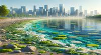 Urban Coast Algae: Changes in Type, Amount, and Nitrogen Levels
