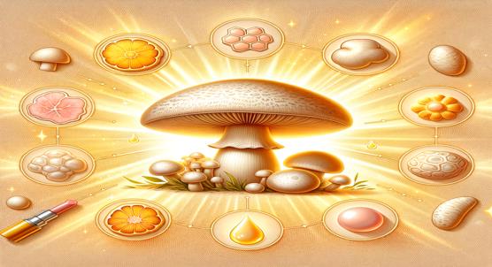 Mushroom Extract Reduces Excess Pigmentation in Skin Cells