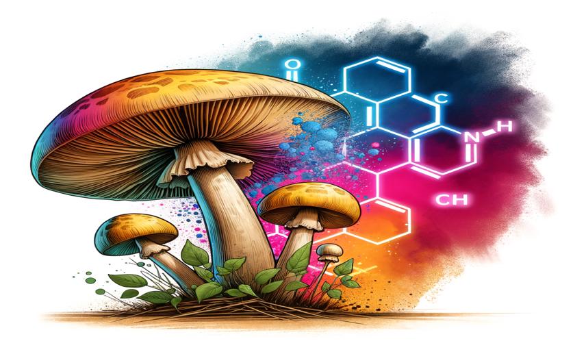 How a Type of Mushroom Breaks Down a Toxic Chemical