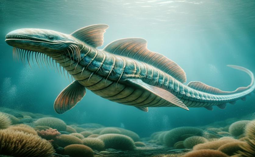 Discovering the Belly Features of a Rare Ancient Sea Creature