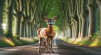 How Roe Deer Find Their Way Across Roads