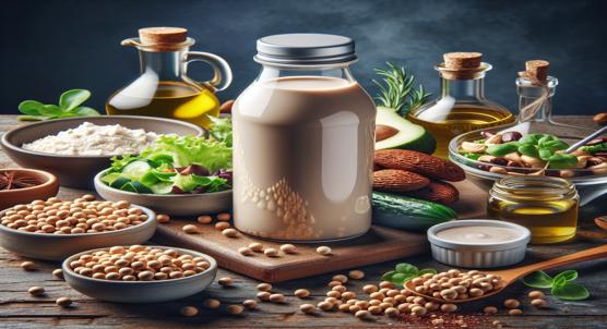Boosting Soy Protein Power for Healthier Homemade Salad Dressing Emulsions