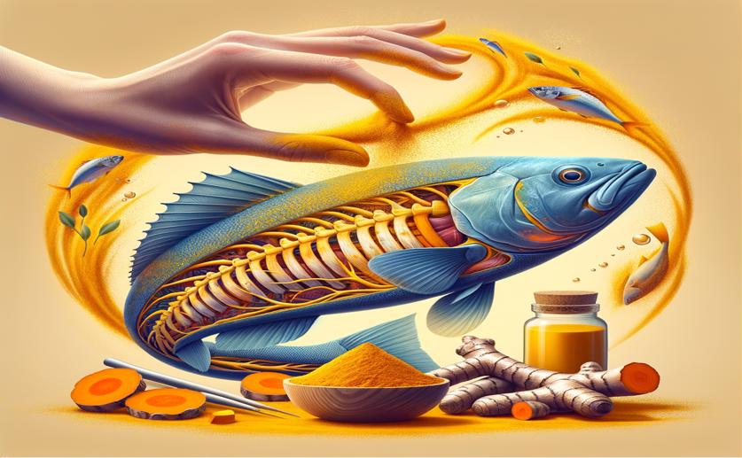 Exploring How Curcumin Can Counteract Toxin Effects in Fish Muscles