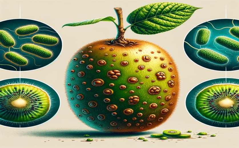 Understanding How Three Kiwifruit Bacterial Strains Cause Disease