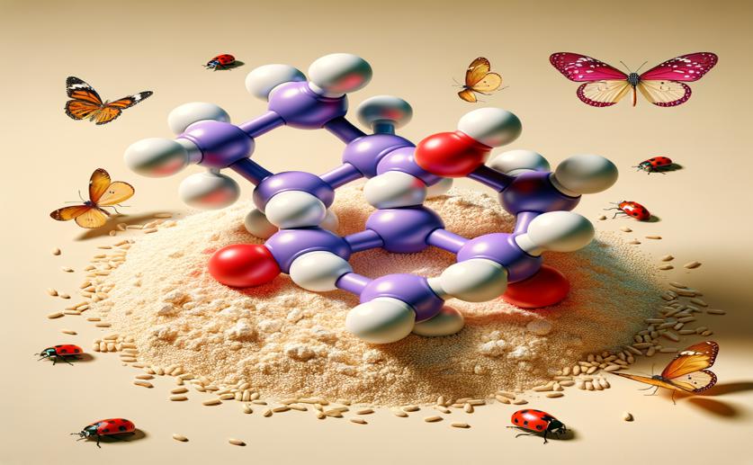 Benzaldehyde in Yeast Protein Powder Attracts Insects Through Smell