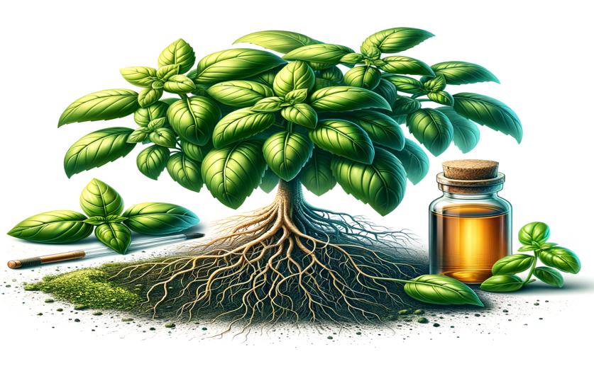 How Horsetail Extract Affects Basil Growth, Oil Production, and Chemistry