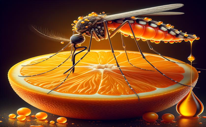 How Orange Oil Affects Mosquito Egg Laying