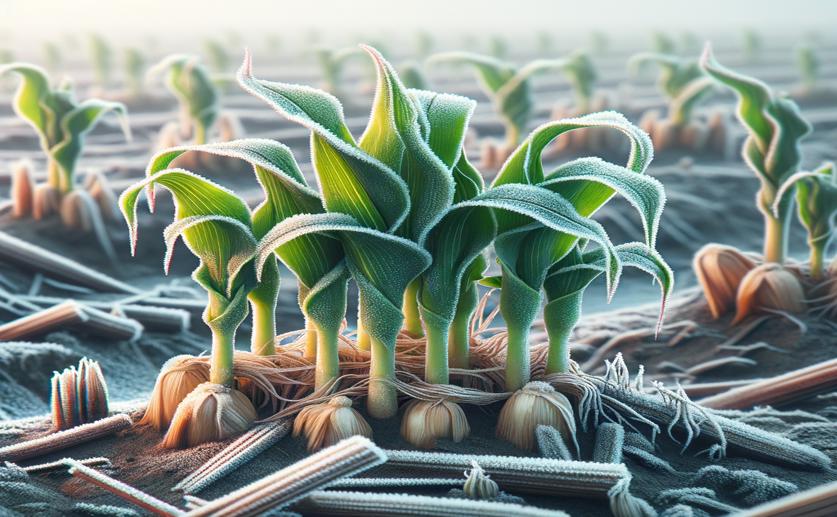 Corn Genes Involved in Cold Stress Response in Young Seedlings