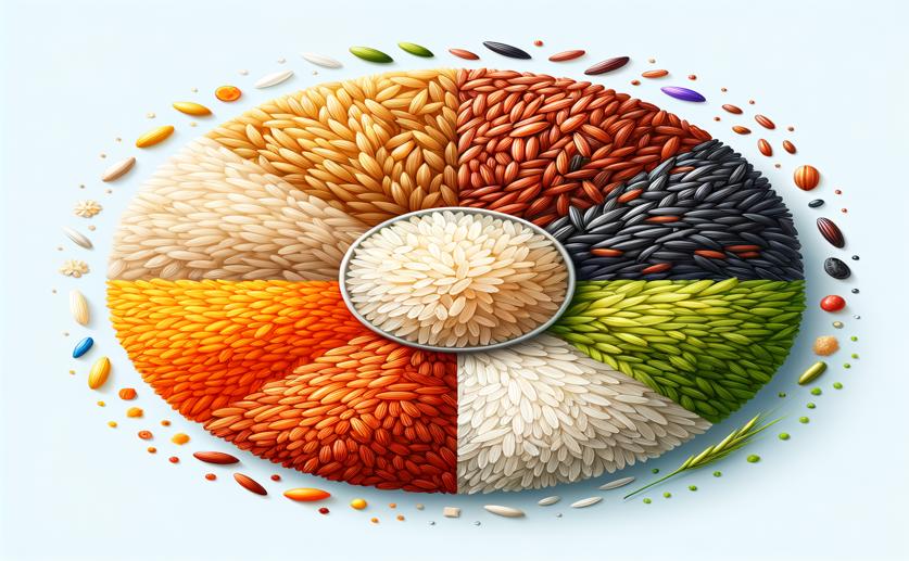 Exploring the Nutrient Diversity of Colored and White Traditional Rice Varieties