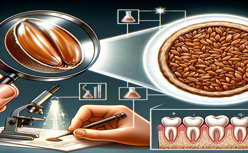 Innovative Flaxseed-Based Film for Effective Gum Disease Treatment