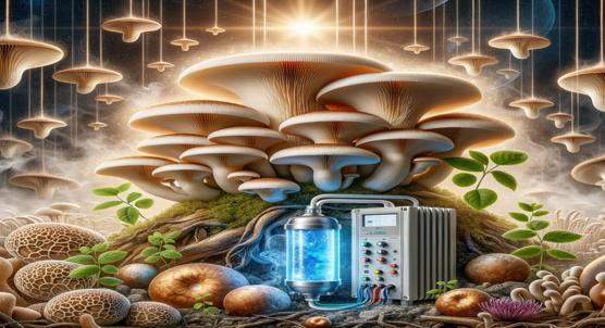 Using Ozone to Control Mold in Growing Oyster Mushrooms