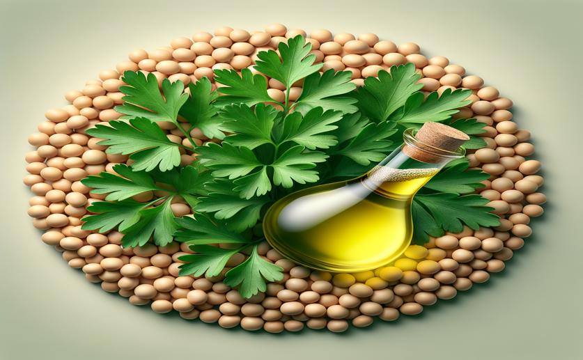Parsley Extract Helps Prevent Oil Spoilage in Soybean Emulsions
