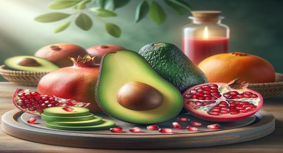 Reducing Inflammation in Ulcerative Colitis with Avocado and Pomegranate