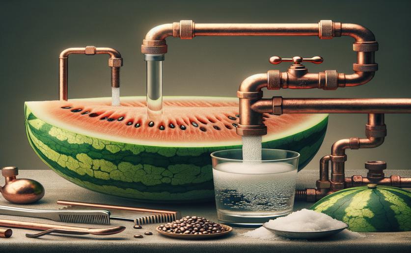 Using Watermelon Rind to Clean Water from Copper, Zinc, and Cloudiness