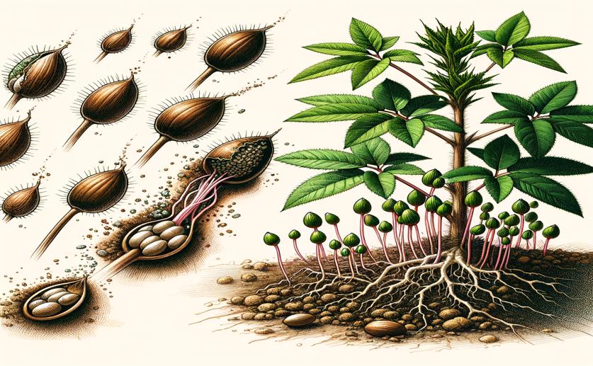 How Seed Germination Is Affected by Chemical Changes in Burdock Plant
