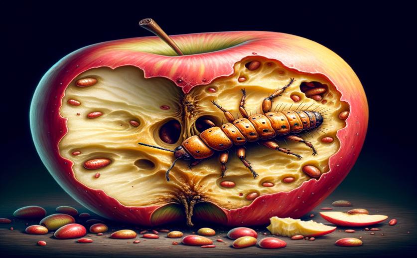 Understanding the Traits of a Fruit Borer Infesting Apples