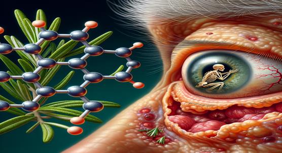 Rosmarinic Acid Eases Fungal Eye Infection by Boosting Immune Cell Cleanup