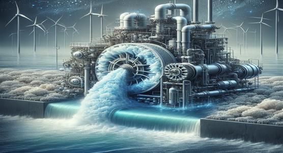 How Water Flow Boosts Energy Harvesting from Saltwater Sources