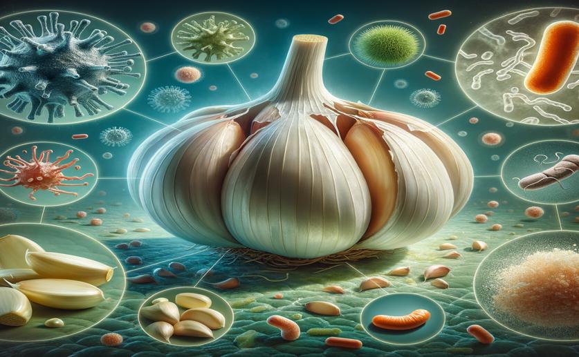 Understanding How Bacterial Enzymes Break Down Garlic Compounds