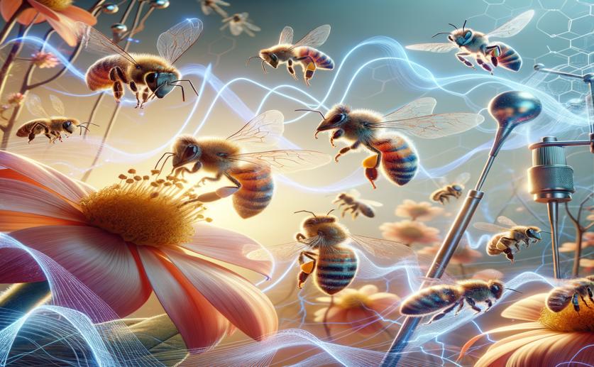 How Electric Fields Affect Honey Bee Metabolism: Semi-Field Study