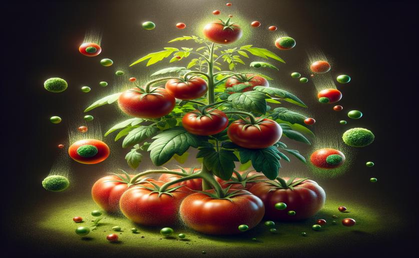 Boosting Tomato Growth and Health with Green Iron Oxide and Magnetic Nanobiochar
