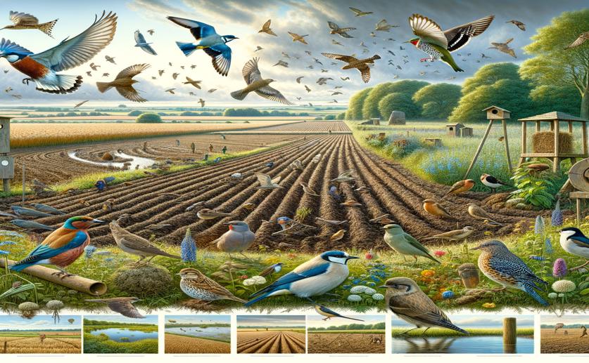 How Farming Practices and Conservation Efforts Impact Farmland Bird Populations