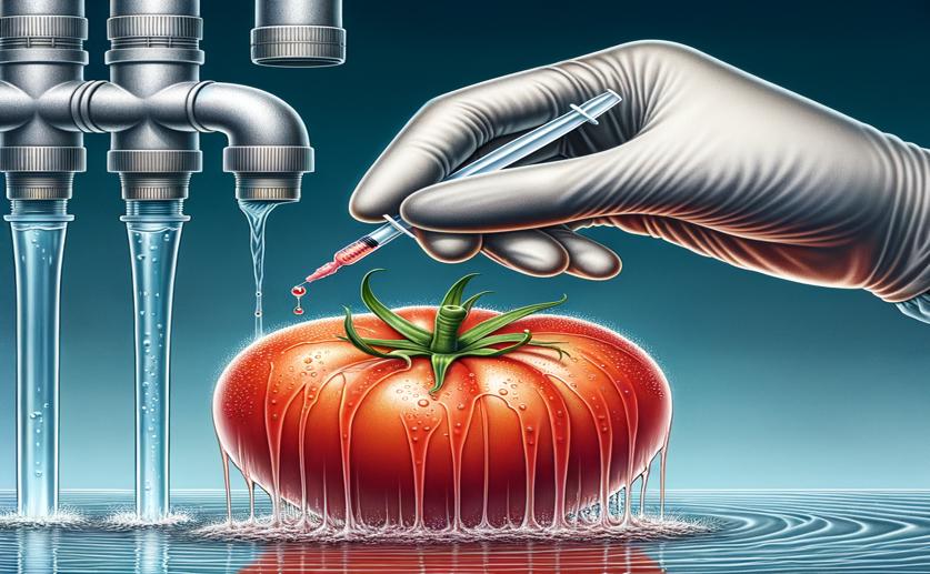 Preventing Salmonella on Tomatoes Using Peroxyacetic Acid in Water Systems