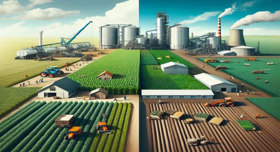 Do Big Farms Offer Better Lives and Environment than Small Ones?