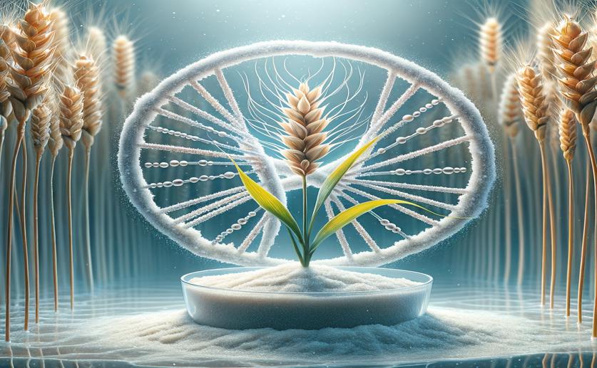 Improving Wheat Salt Tolerance Using Genetic Markers and Kharchia 65