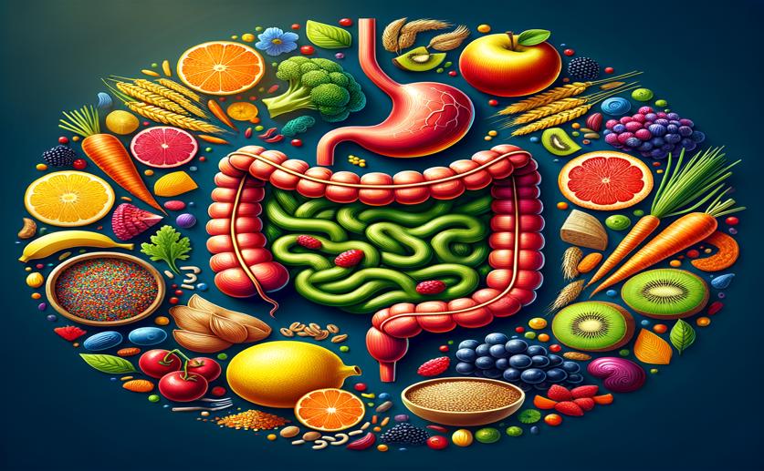 How Different Types of Dietary Fiber Affect Gut Health and Digestion