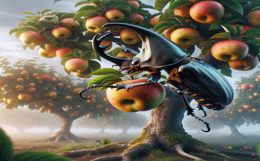 Invasive Beetle Threatens Fruit Trees