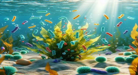 Making Useful Enzymes from Seaweed with Marine Bacteria