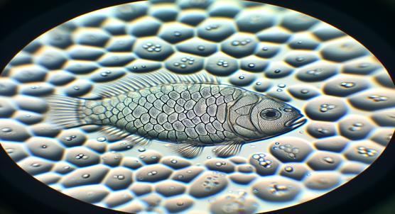 How Carp Cells Adapt to Saltwater Changes Seen Under a Microscope