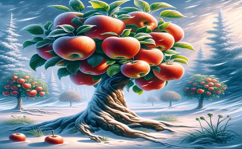 How Apples Adapt to Northern Climates Through Genetic Changes