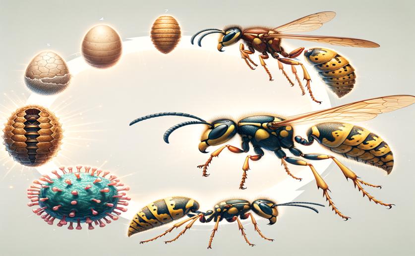 How a Virus Infection Extends Lifespan in Certain Wasps
