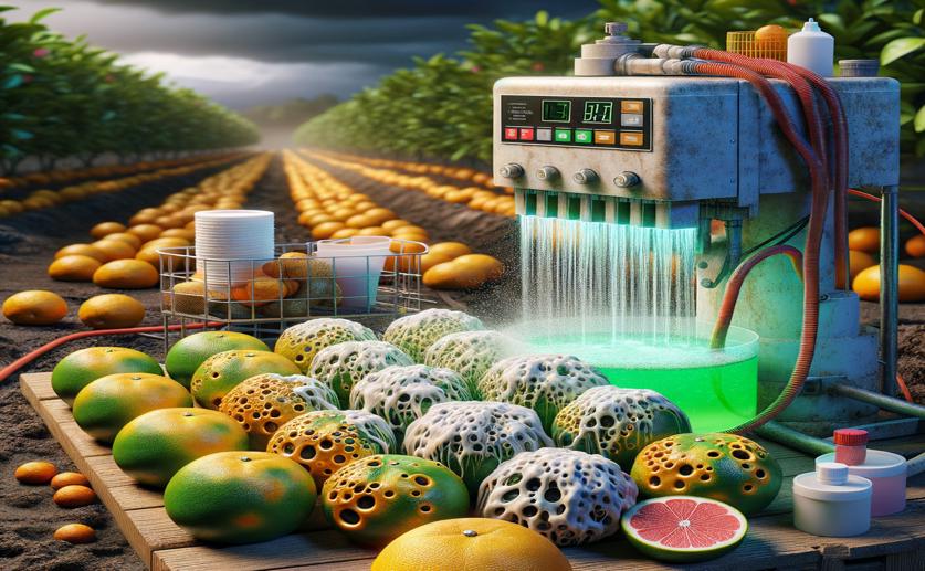 Fighting Citrus Rot with Acidic Electrolyzed Water