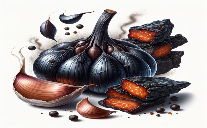 How Black Garlic Enhances the Quality of Beef and Pork Jerky