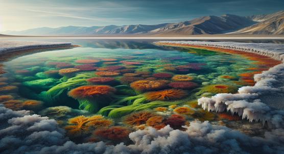 How Salt Shapes Algae Growth in a Siberian Soda Lake Over Time