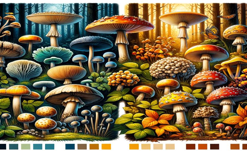 Harmful and Beneficial Elements in Edible and Toxic Mushrooms from the Forest