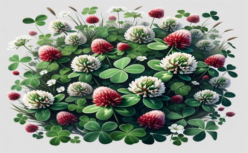 How Red Sorrel Extract Affects Growth and Health of White Clover