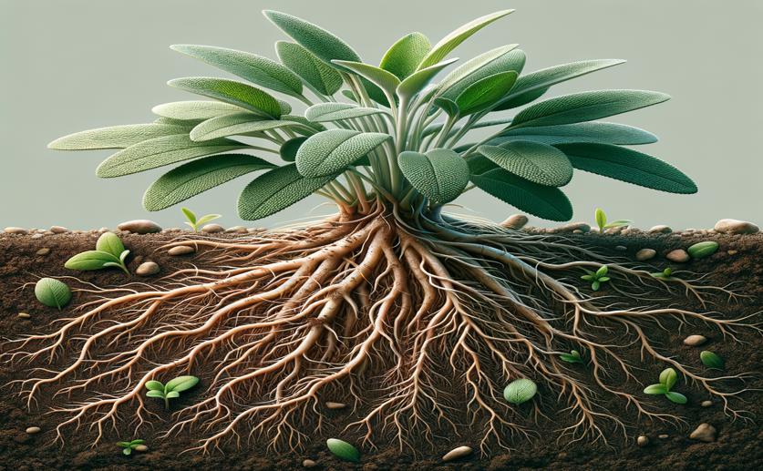 Identifying Key Genes for Root Growth in Common Sage