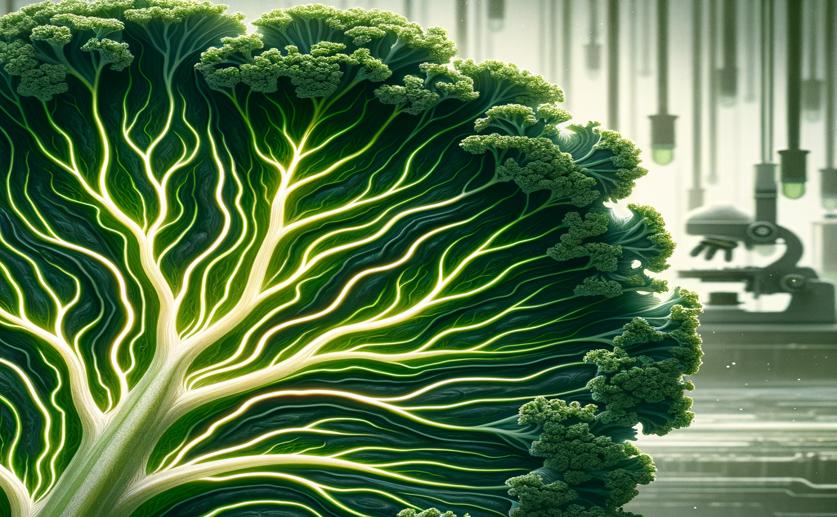 New Discovery Reveals How Kale Gets Its Color